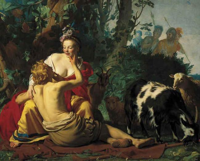 Gerard van Honthorst Granida en Daifilo France oil painting art